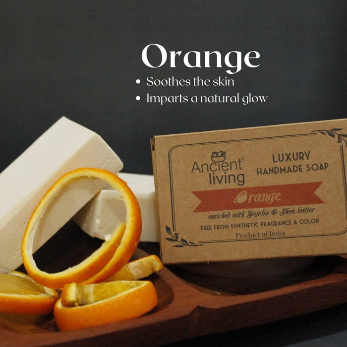 hand made soap soothes the skin and natural glow
