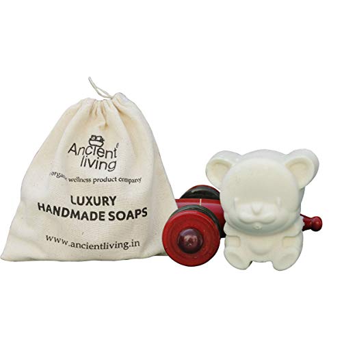 Ancient Living Handcrafted Designer Teddy Soap For Kids