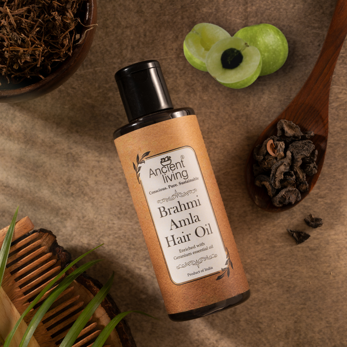 Ancient Living Brahmi & Amla Hair Oil - 100ml