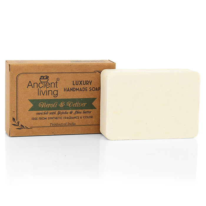 Ancient Living Neroli & Vetiver Luxury Handmade Soap - 100 gm