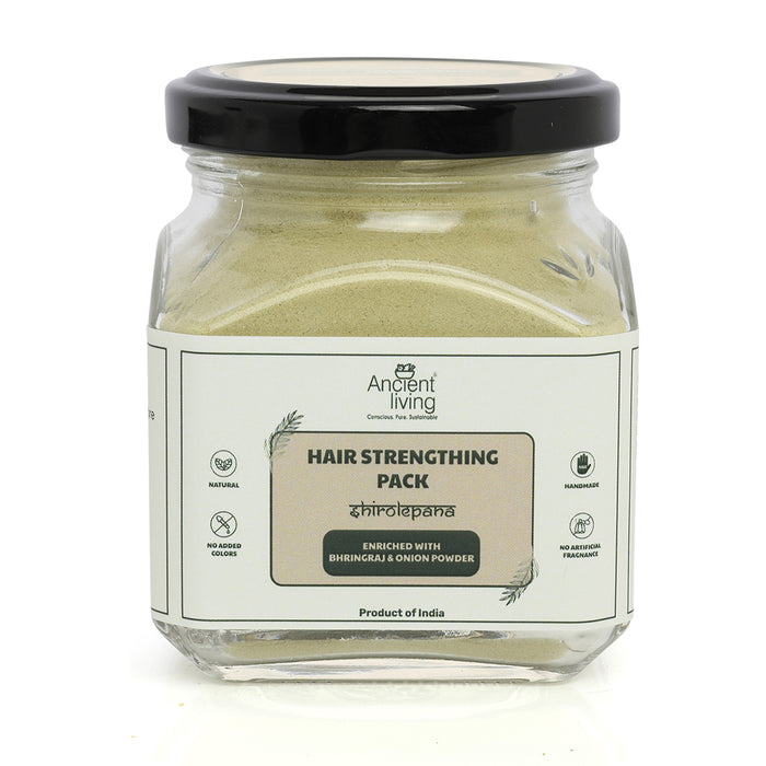 Ancient Living Hair Strengthing Pack Jar - 100GM