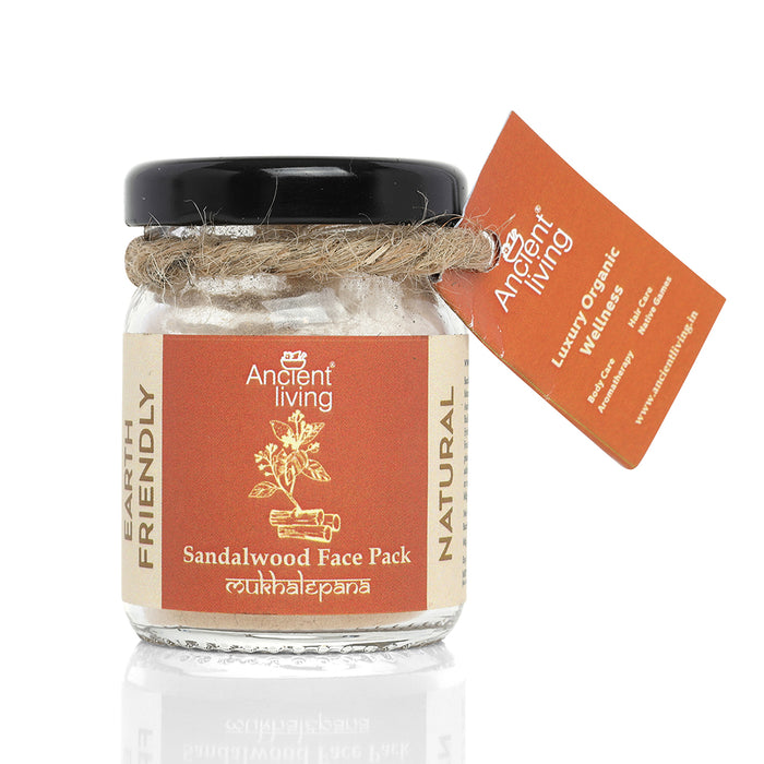 Ancient Living Sandalwood Face Pack – For Radiant, Clear Skin
