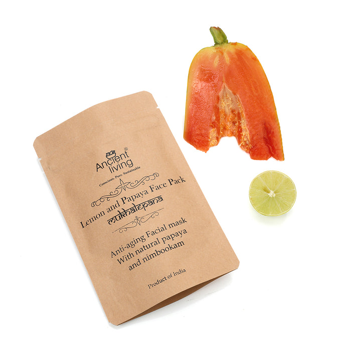 Ancient Living Lemon & Papaya Face Pack - 40 gm