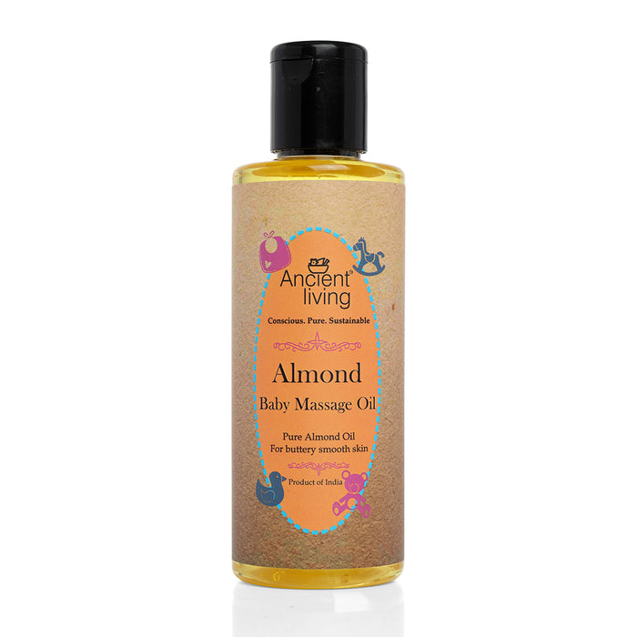 Ancient Living Almond Baby Massage Oil - 200 ml