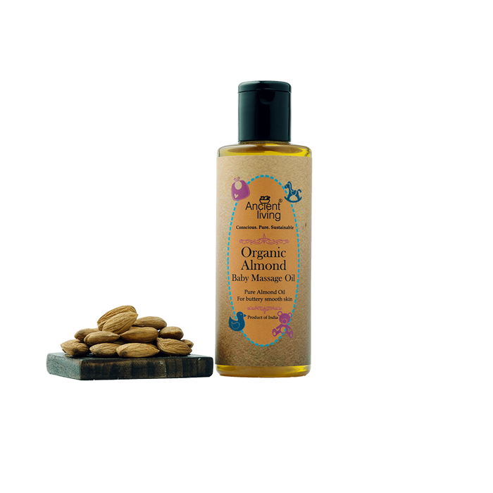 Ancient Living Almond Baby Massage Oil - 100 ml