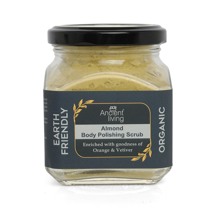 Almond Body Polishing Scrub Jar - 100 gm