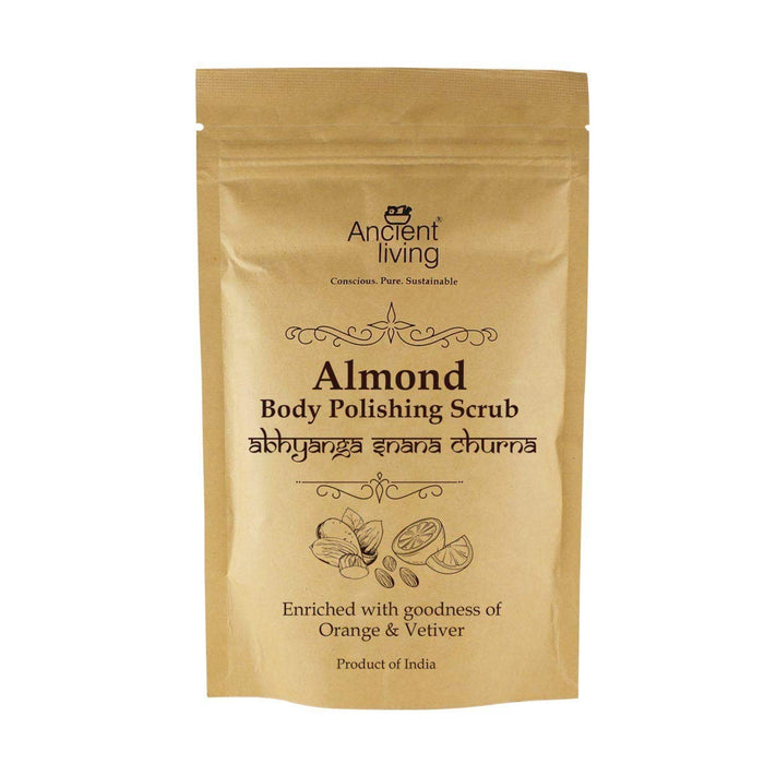 Almond Body Polishing Scrub Pouch - 100 gm