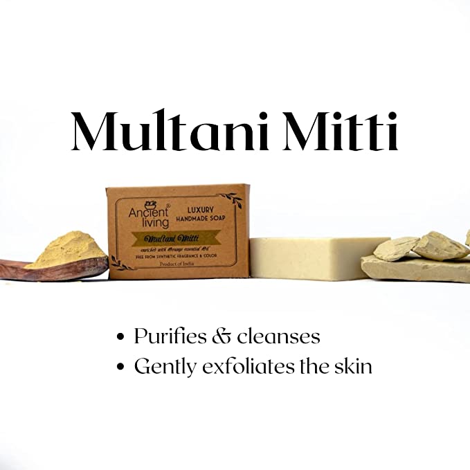 Ancient Living Daily Bath Needs Handmade Soap Combo (Set of 3) 100gm Each