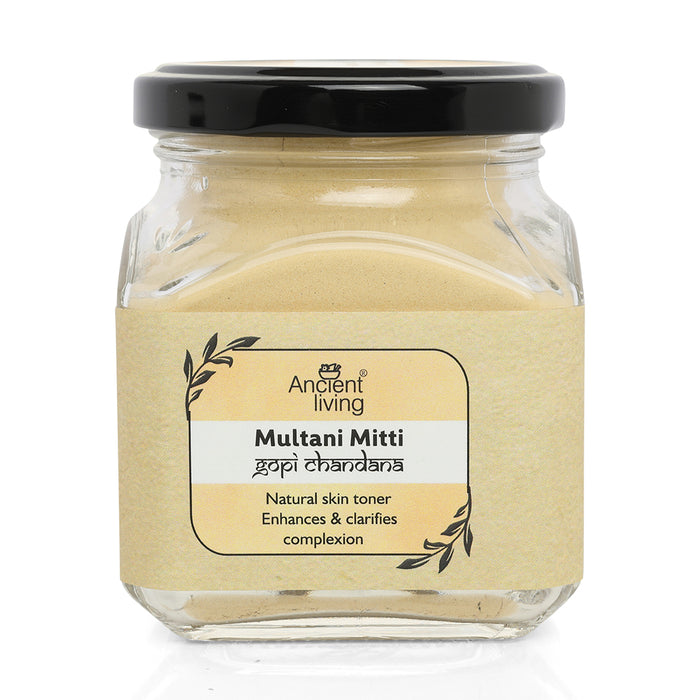 Ancient Living Organic Multani Mitti Powder Jar - 100 gm