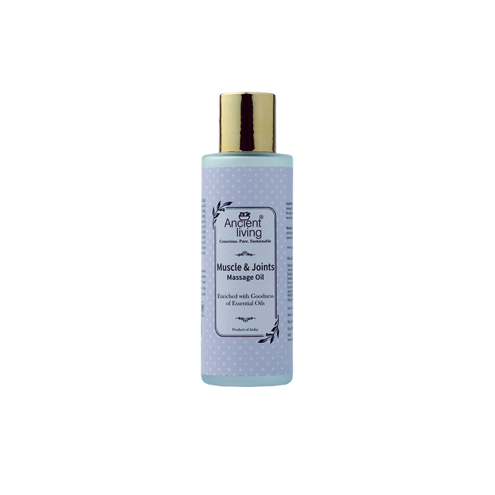 Ancient Living Muscle & Joint Massage Oil - Glass Bottle - 100 ml