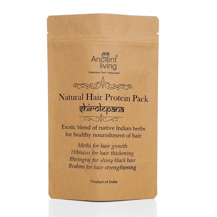 Ancient Living Natural Hair Protein Pack - Pouch - 100 gm