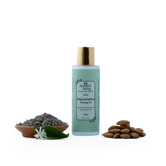 Ancient Living Rejuvenative Massage Oil - Glass Bottle - 100 ml