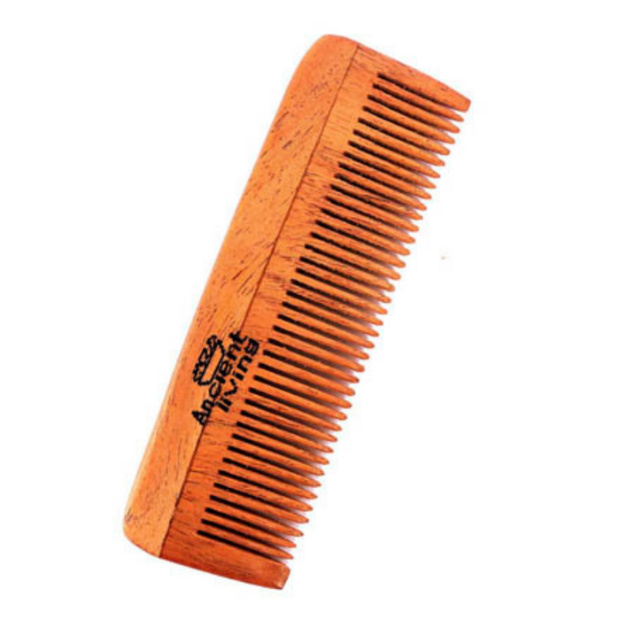 Ancient Living Neem Wood Comb Single Teeth