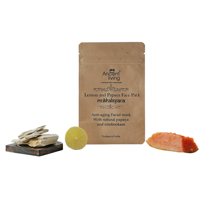 Ancient Living Lemon & Papaya Face Pack - 40 gm