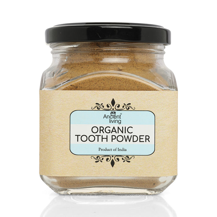 Ancient Living Organic Tooth Powder Jar  - 100 gm