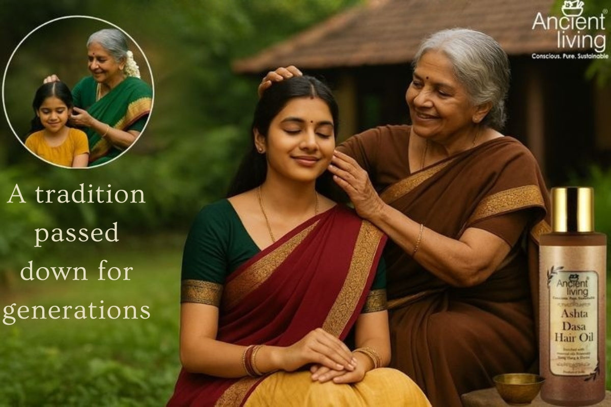 Ashta Dasa Hair Oil: Reviving the Grandmother’s Hair Ritual