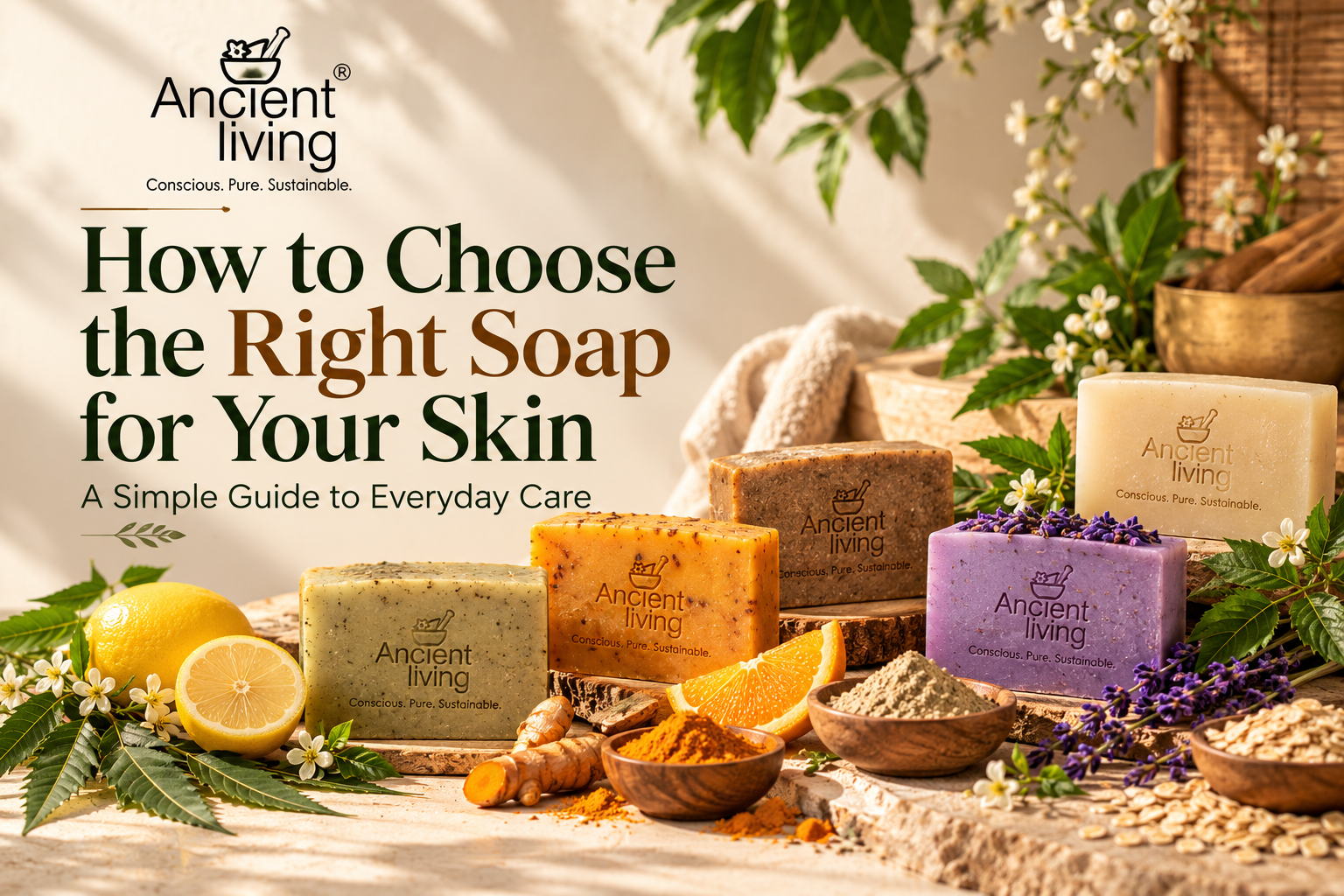 How to Choose the Right Soap for Your Skin | Ancient Living