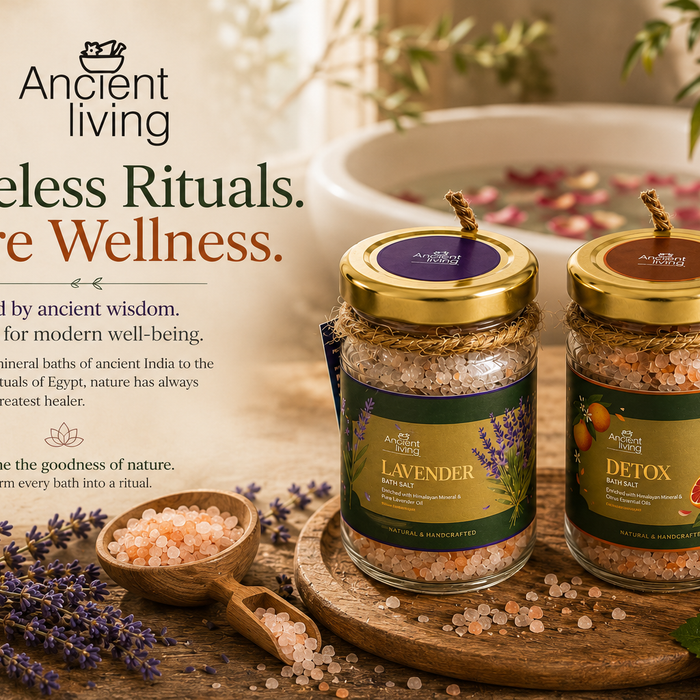 Natural Bath Salts for Relaxation & Detox | Lavender & Detox Bath Salts | Ancient Living