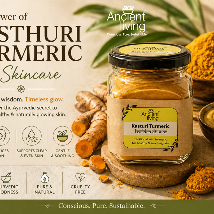 Kasthuri Turmeric Benefits for Skin | Ayurvedic Skincare India | Ancient Living