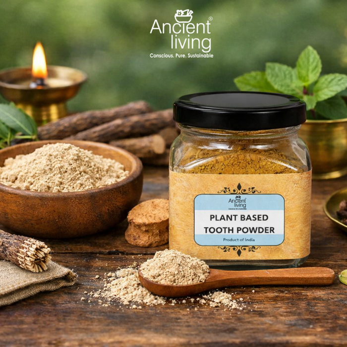 Plant-Based Tooth Powder: A Natural Way to Care for Your Teeth the Ancient Living Way