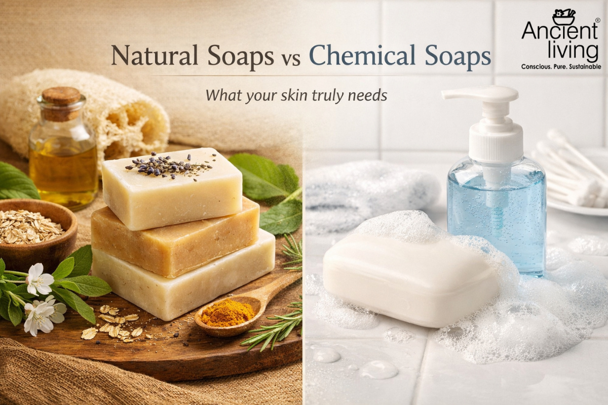 Natural Soaps vs Chemical Soaps: Why Your Skin Deserves Better