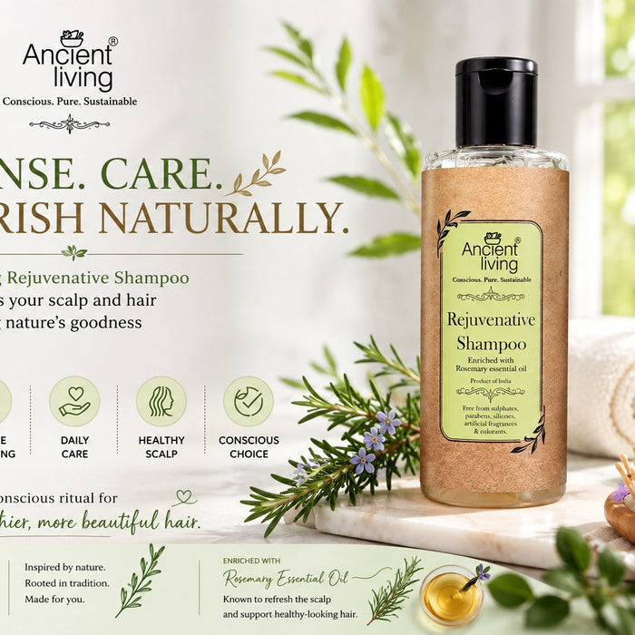 Rejuvenative Shampoo: A Conscious Hair Care Ritual | Ancient Living