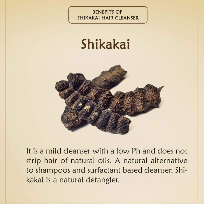 Ancient Living Shikakai Hair Cleanser - Jar - 100 gm