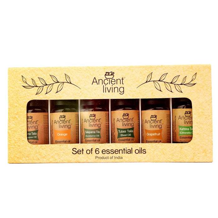 Ancient Living 6 Set Essential Oils - 10 ml each