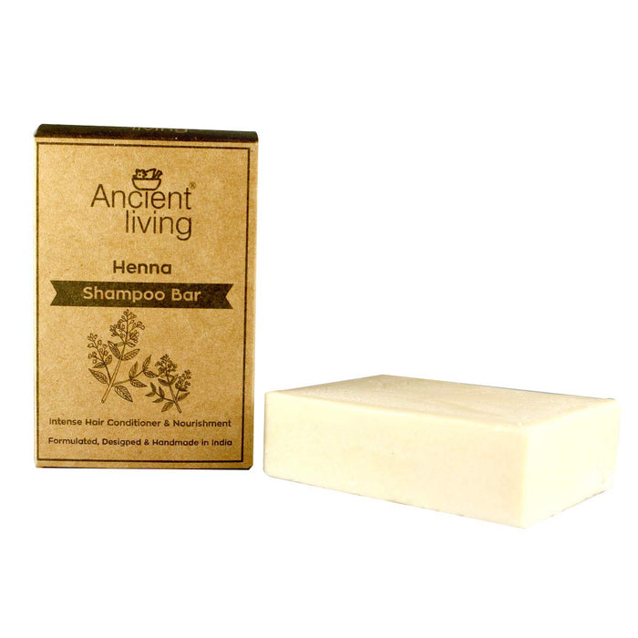 Ancient Living Henna Shampoo Bar - 100 gm