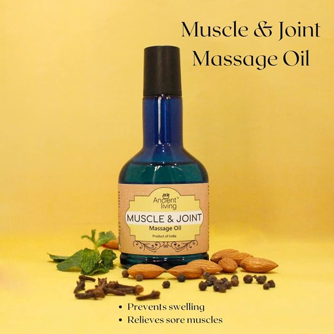 Ancient Living Muscle & Joint Massage Oil - 100 ml
