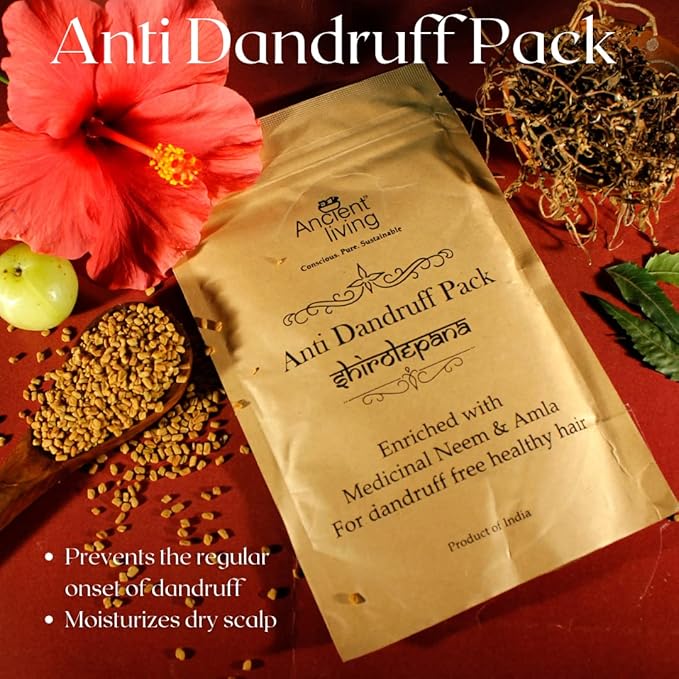 Ancient Living Anti Dandruff Pack - 100 gm