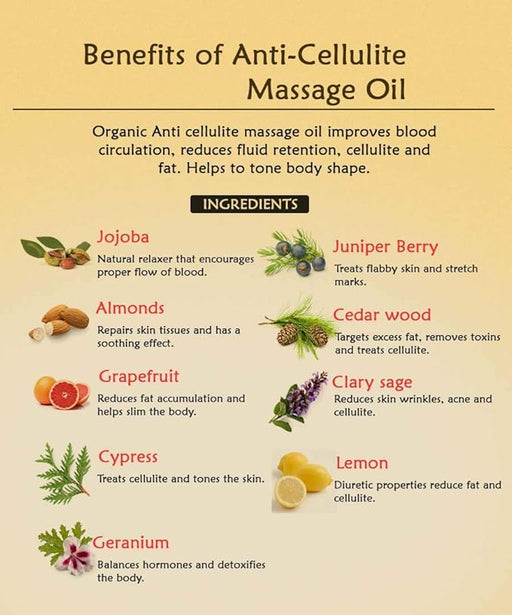 benefits of anti cellulite massage oil