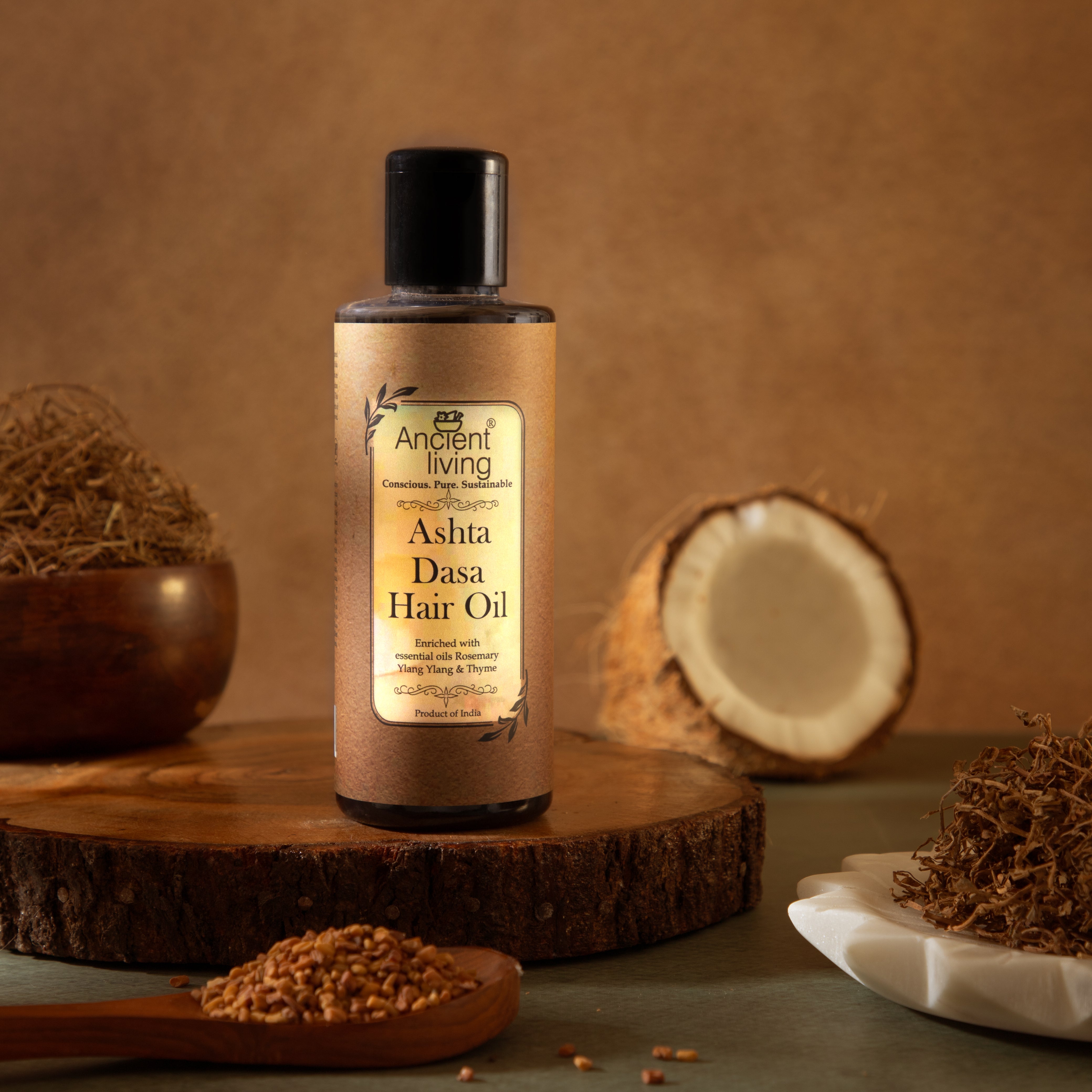 Ancient Living Ashta Dasha Hair Oil - 50 ml — Ancient Living.in