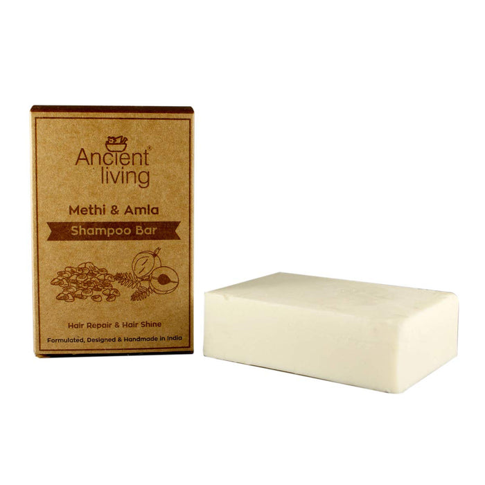 Ancient Living Methi And Amla Shampoo Bar - 100 gm