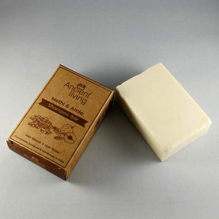 Ancient Living Methi And Amla Shampoo Bar - 100 gm