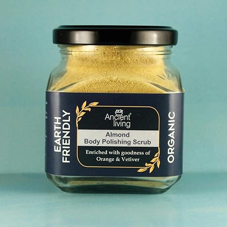 Almond Body Polishing Scrub Jar - 100 gm