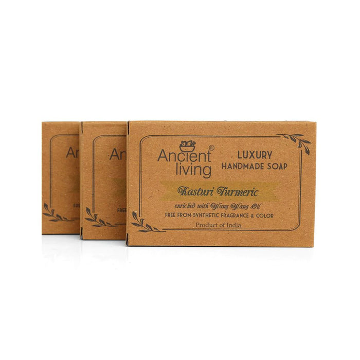Ancient Living Kasturi Handmade soap - 100 gm