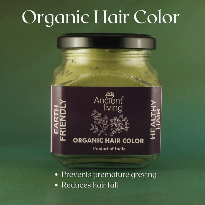 Ancient Living Organic Hair Color Jar - 100 gm