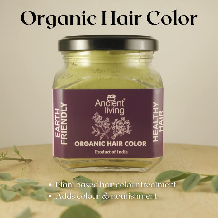 Ancient Living Organic Hair Color Jar - 100 gm