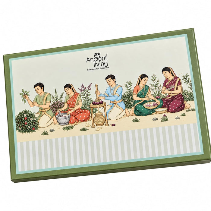 Ancient Living Natural Handmade Soap Gift Set, 6 Mini Soaps x 30 g