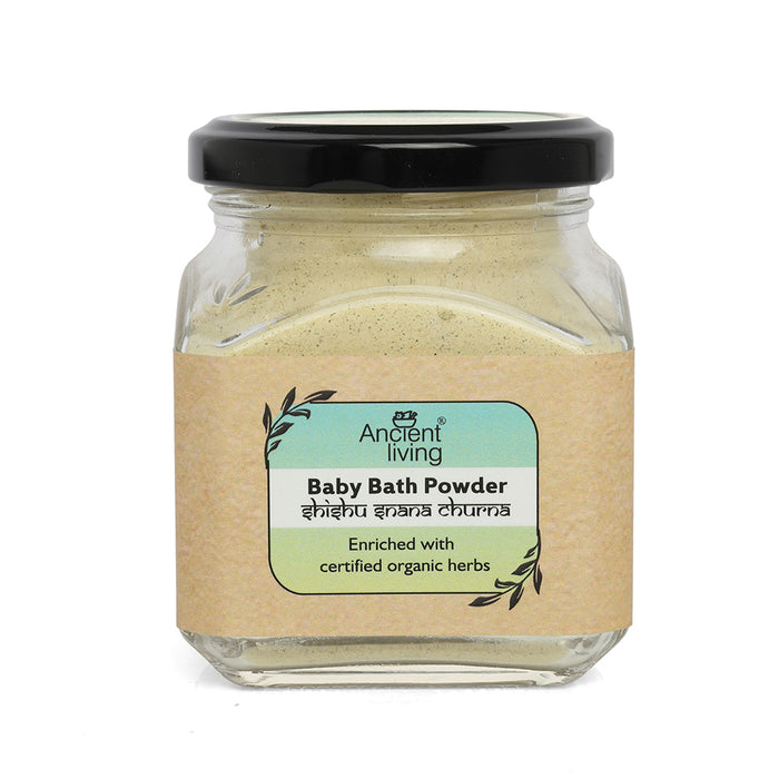 Ancient Living Baby Bath Powder Jar - 100 gm