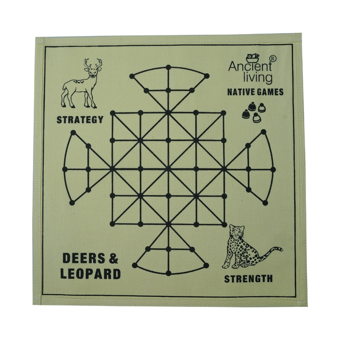 Ancient Living Deer's & Leopard's Board Game