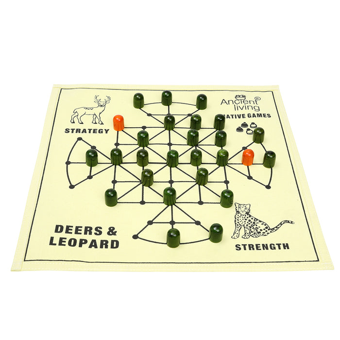 Ancient Living Deer's & Leopard's Board Game