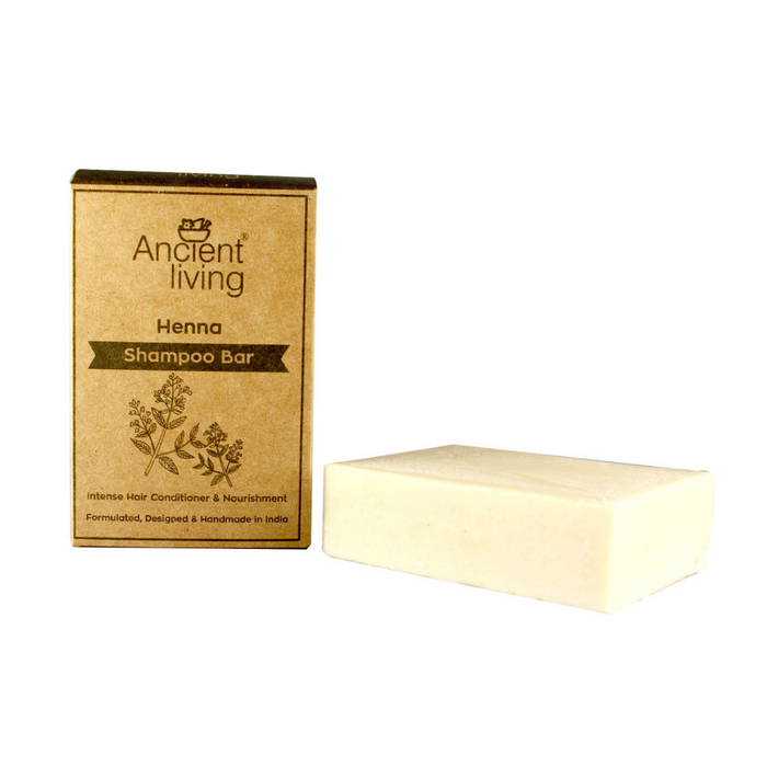 Ancient Living Henna Shampoo Bar - 100 gm