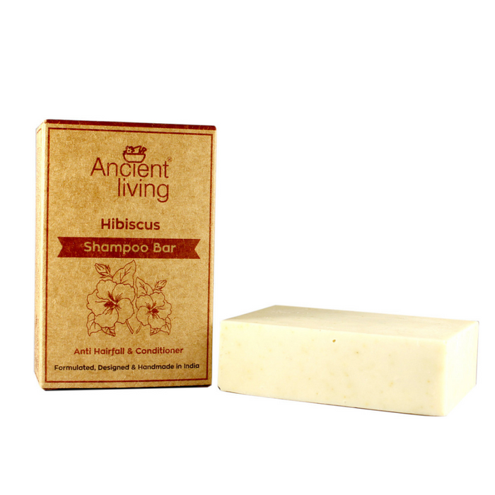 Ancient Living Hibiscus Shampoo Bar - 100 gm