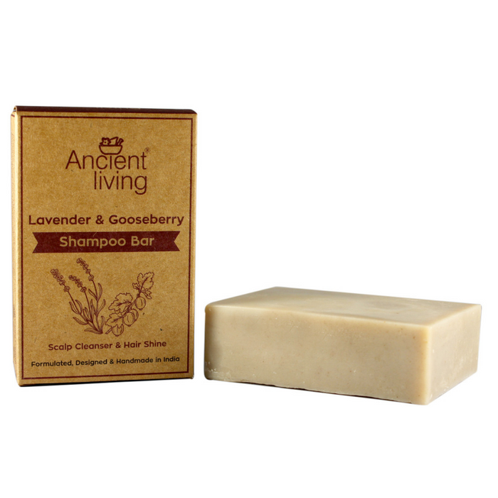 Ancient Living Gooseberry And Lavender Shampoo Bar - 100 gm