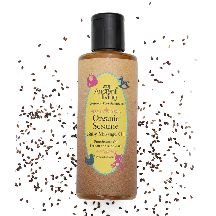 Ancient Living Sesame Baby Massage Oil - 200 ml
