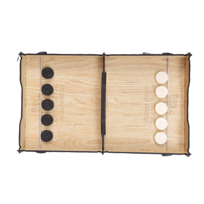Ancient Living Sling Shot Game | Fast Sling Puck Board | Portable Table Board Game | Game for Kids and Adults | Sling Puck | Eco Friendly Board Game | Fun Board Game