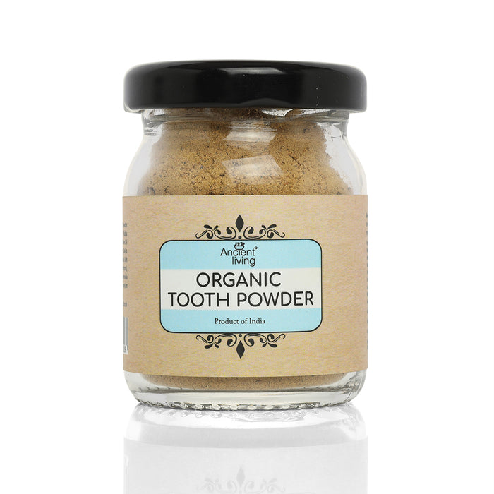 Ancient Living Organic Tooth Powder Jar - 25 gm