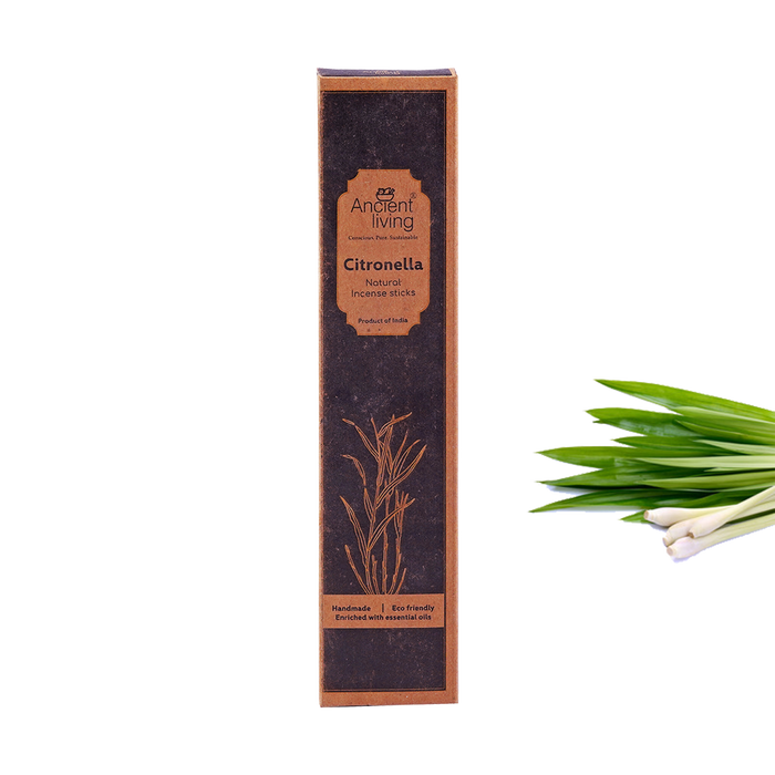 Ancient Living Citronella Incense Sticks - 75 gm